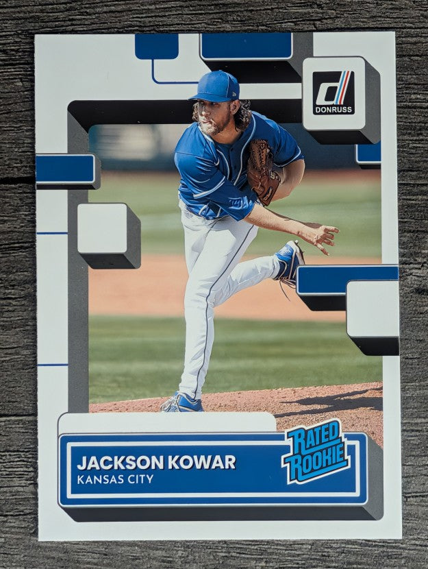 2022 Donruss #46 Jackson Kowar RR RC