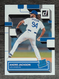 2022 Donruss #48 Andre Jackson RR RC