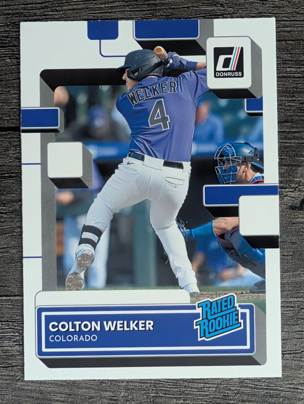 2022 Donruss #56 Colton Welker RR RC