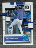 2022 Donruss #56 Colton Welker RR RC