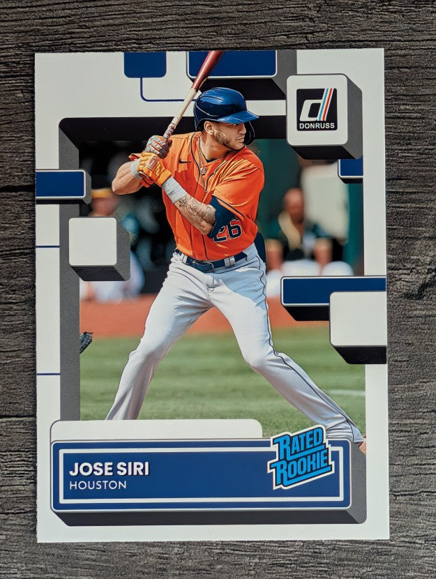 2022 Donruss #62 Jose Siri RR RC