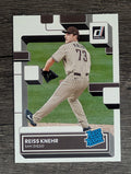 2022 Donruss #71 Reiss Knehr RR RC