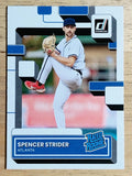 2022 Donruss #76 Spencer Strider RR RC