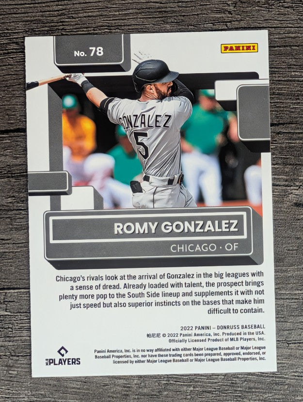 2022 Donruss #78 Romy Gonzalez RR RC