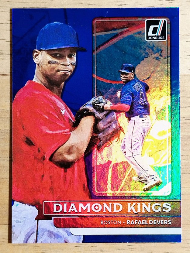 2022 Donruss Holo Blue #2 Rafael Devers DK