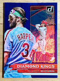 2022 Donruss Holo Blue #17 Bryce Harper DK