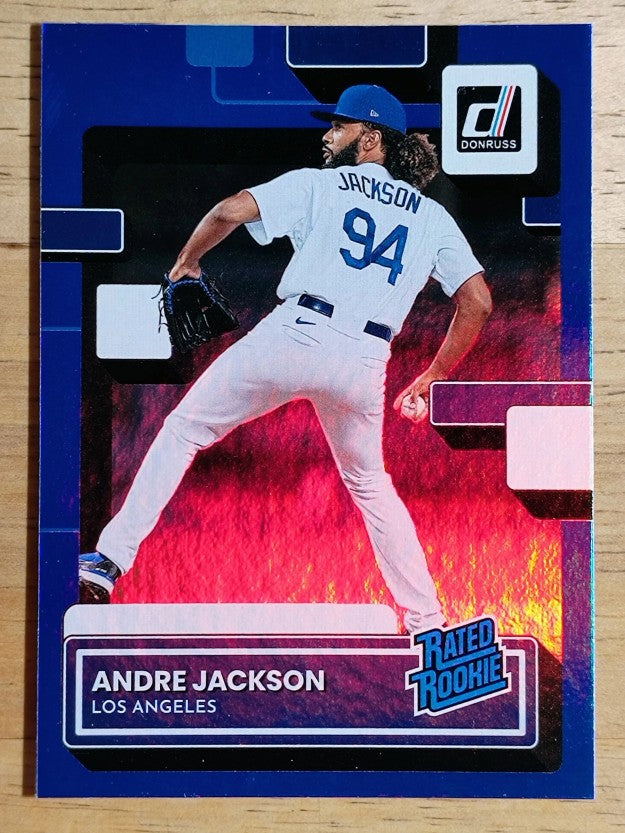 2022 Donruss Holo Blue #48 Andre Jackson RR