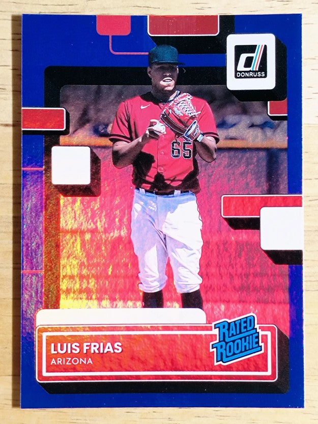 2022 Donruss Holo Blue #63 Luis Frias RR