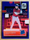 2022 Donruss Holo Blue #73 Jake McCarthy RR