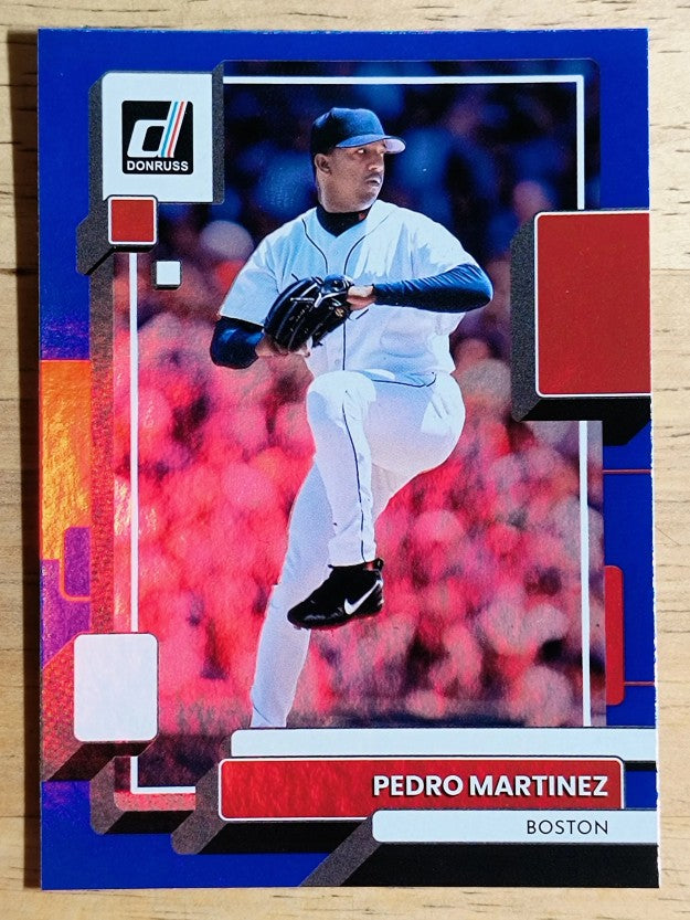 2022 Donruss Holo Blue #119 Pedro Martinez