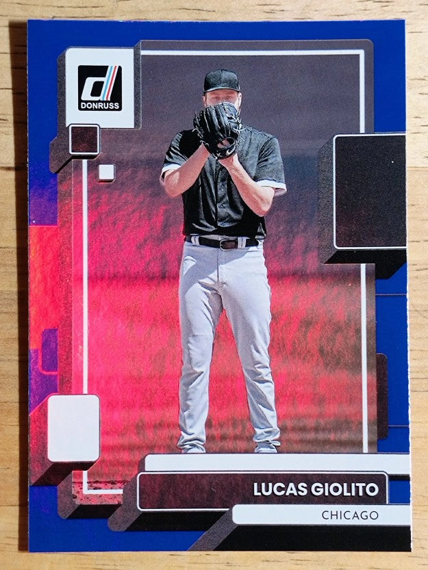 2022 Donruss Holo Blue #130 Lucas Giolito