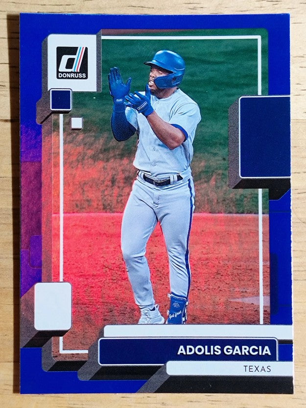2022 Donruss Holo Blue #142 Adolis Garcia
