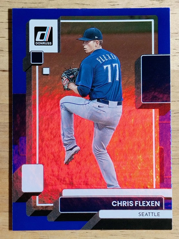 2022 Donruss Holo Blue #176 Chris Flexen