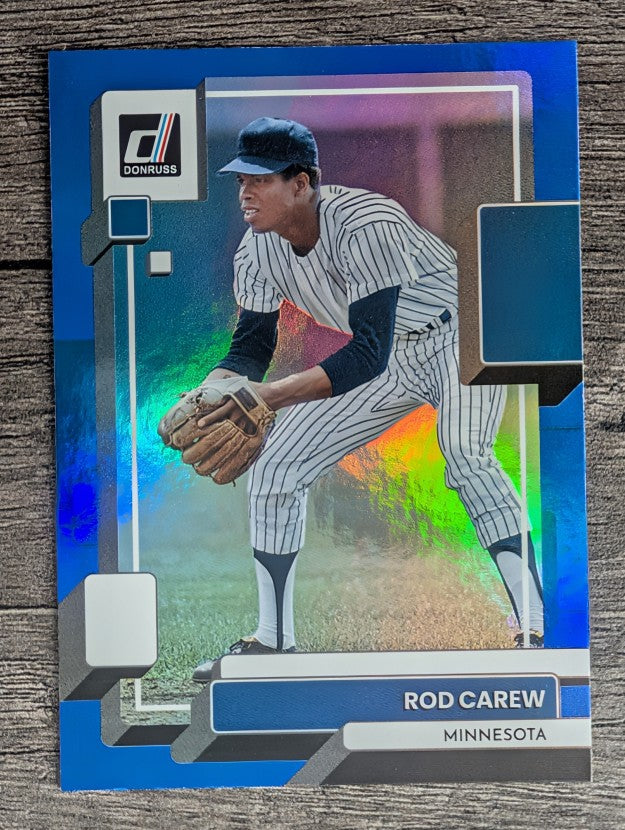 2022 Donruss Holo Blue #178 Rod Carew