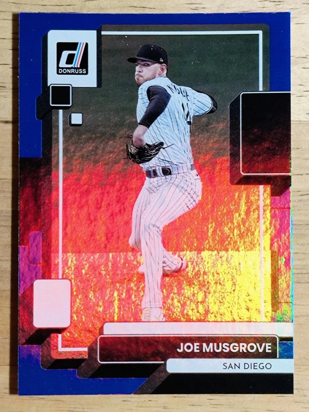 2022 Donruss Holo Blue #182 Joe Musgrove