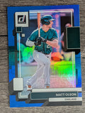 2022 Donruss Holo Blue #184 Matt Olson