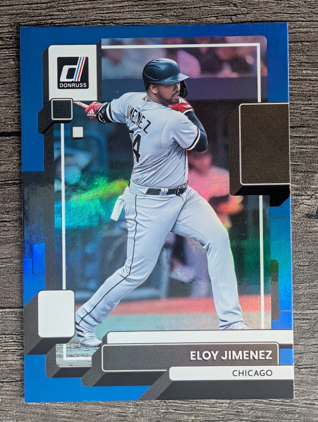 2022 Donruss Holo Blue #192 Eloy Jimenez
