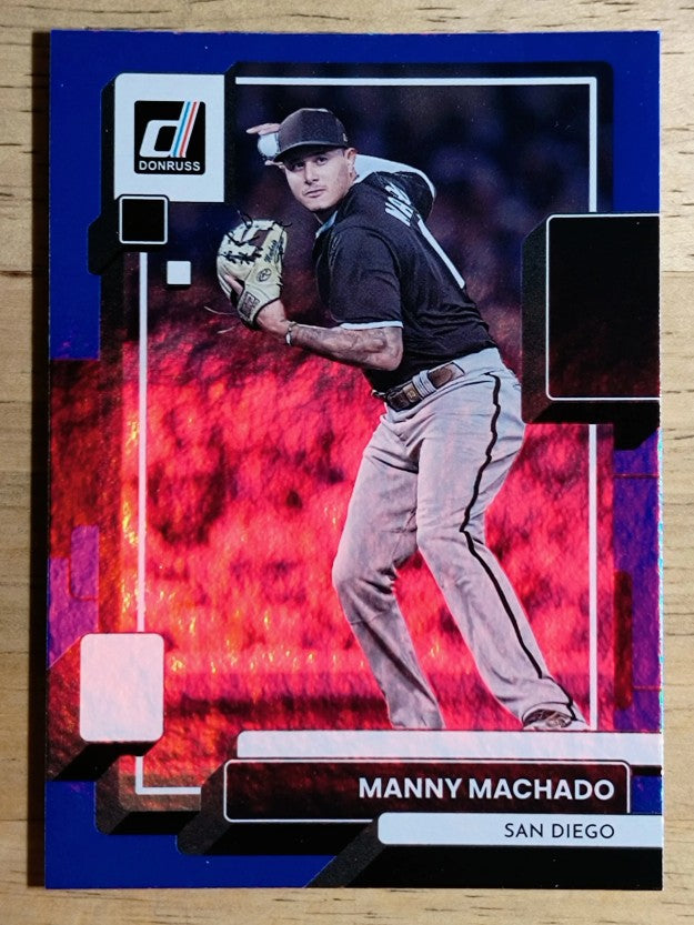 2022 Donruss Holo Blue #193 Manny Machado