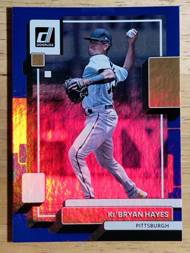 2022 Donruss Holo Blue #196 Ke'Bryan Hayes