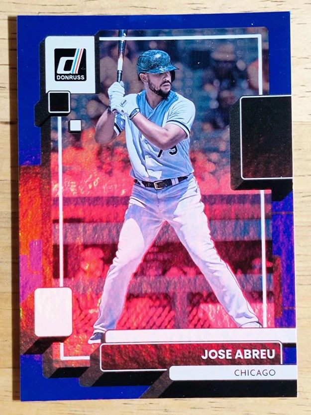 2022 Donruss Holo Blue #201 Jose Abreu