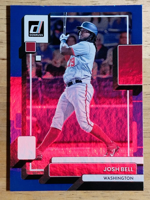 2022 Donruss Holo Blue #202 Josh Bell