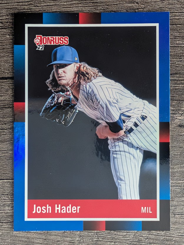 2022 Donruss Holo Blue #238 Josh Hader RETRO