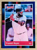 2022 Donruss Holo Blue #255 Franmil Reyes RETRO