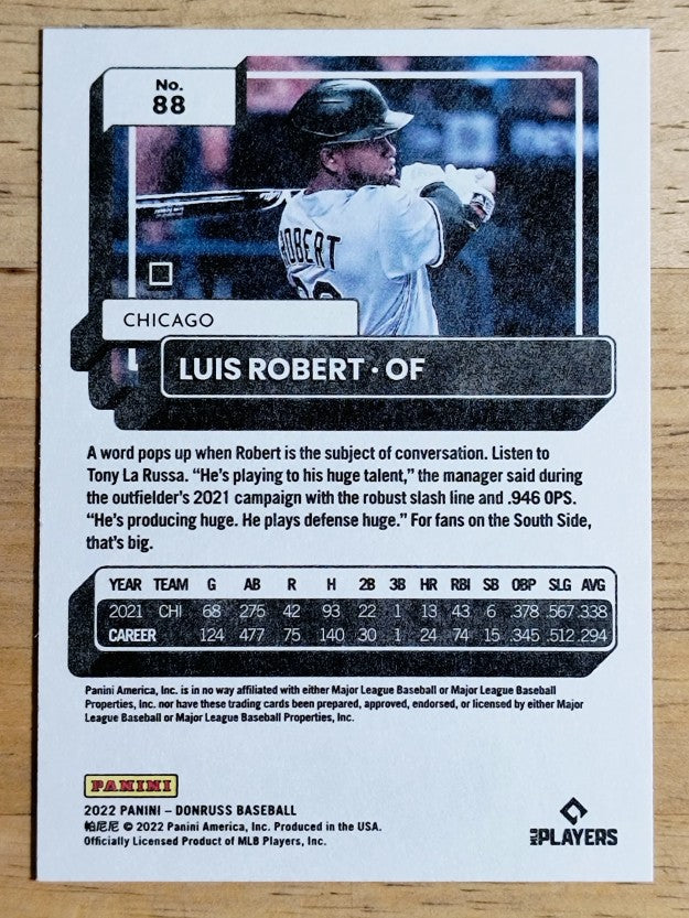 2022 Donruss Independence Day #88 Luis Robert