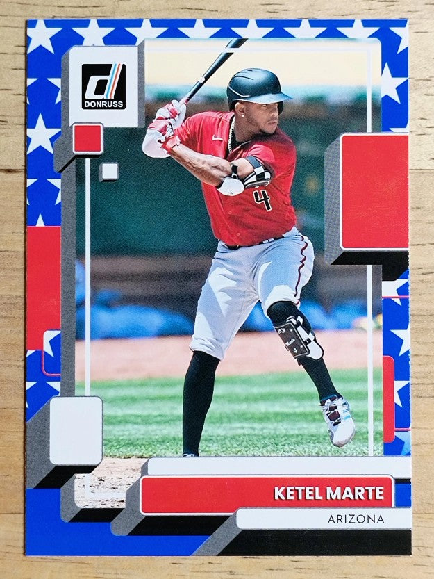 2022 Donruss Independence Day #133 Ketel Marte