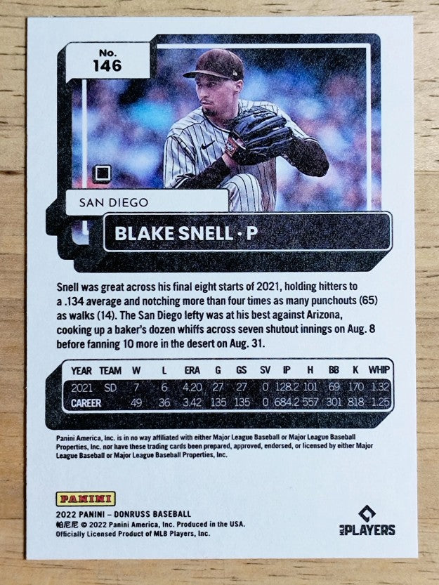 2022 Donruss Independence Day #146 Blake Snell