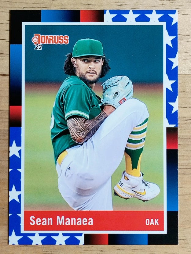 2022 Donruss Independence Day #254 Sean Manaea RETRO