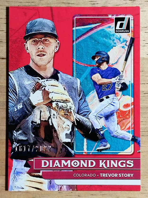 2022 Donruss Red #29 Trevor Story DK