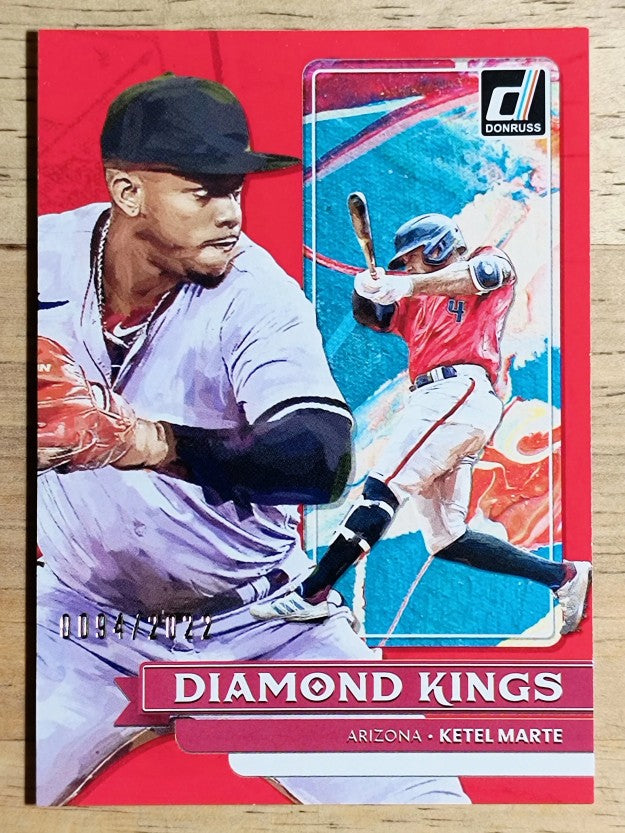 2022 Donruss Red #30 Ketel Marte DK
