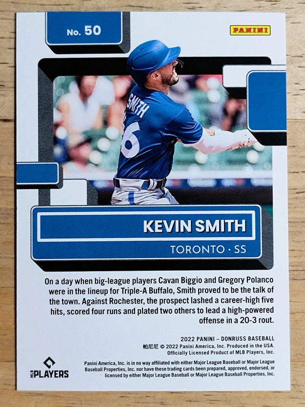 2022 Donruss Red #50 Kevin Smith RR