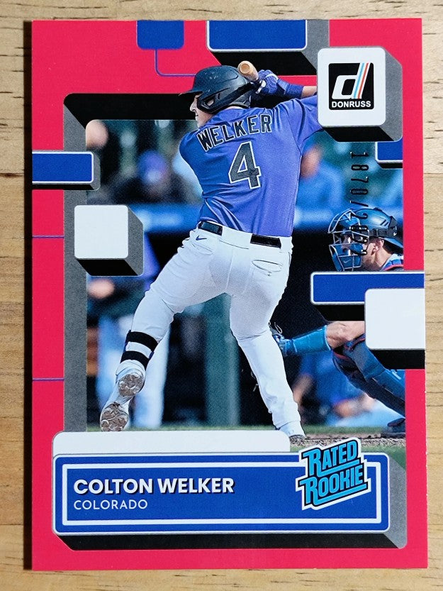 2022 Donruss Red #56 Colton Welker RR