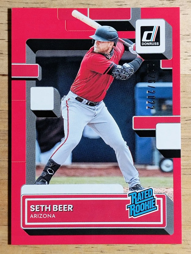 2022 Donruss Red #58 Seth Beer RR