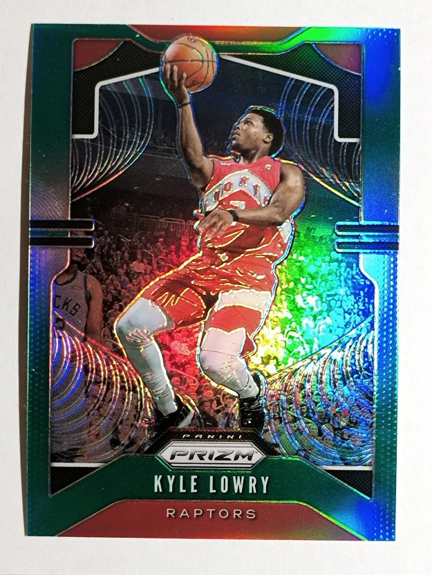 2019-20 Panini Prizm Prizms Green #155 Kyle Lowry