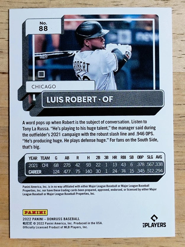 2022 Donruss Red #88 Luis Robert