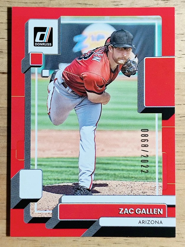 2022 Donruss Red #90 Zac Gallen