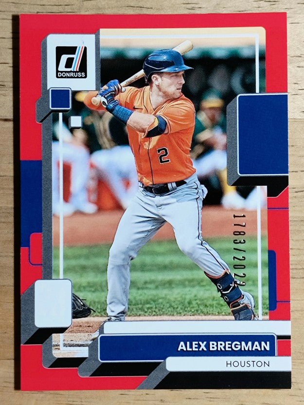 2022 Donruss Red #110 Alex Bregman