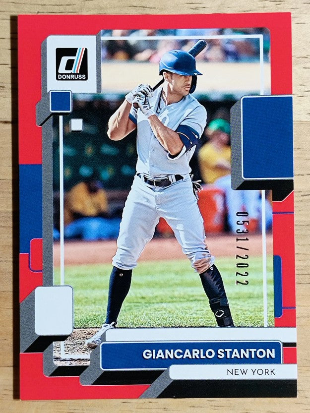 2022 Donruss Red #141 Giancarlo Stanton