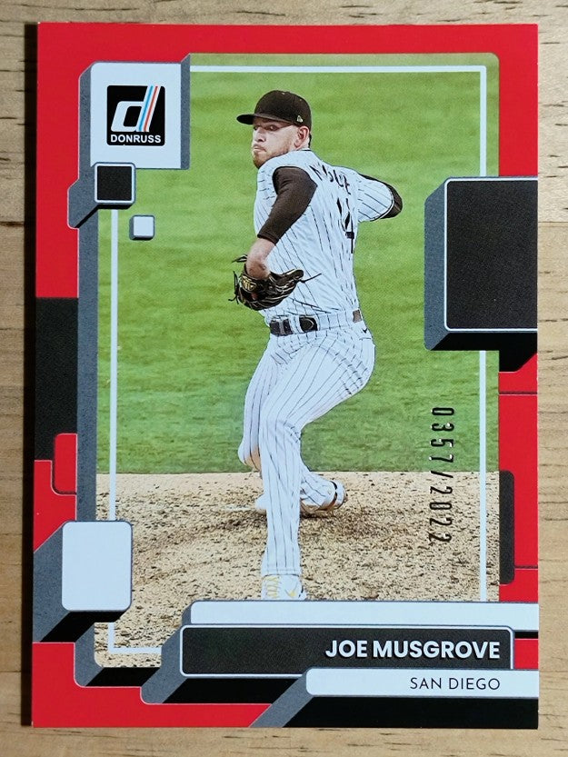 2022 Donruss Red #182 Joe Musgrove
