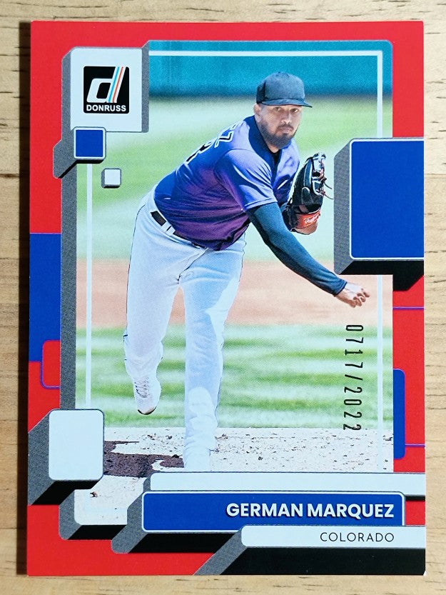2022 Donruss Red #190 German Marquez