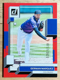 2022 Donruss Red #190 German Marquez