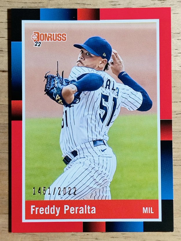 2022 Donruss Red #249 Freddy Peralta