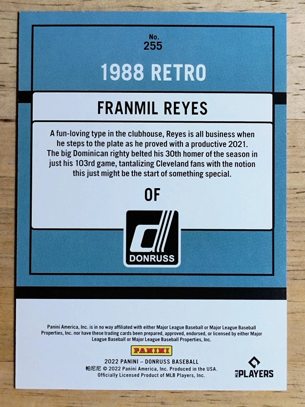 2022 Donruss Red #255 Franmil Reyes