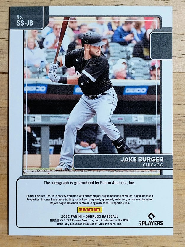 2022 Donruss Signature Series #33 Jake Burger