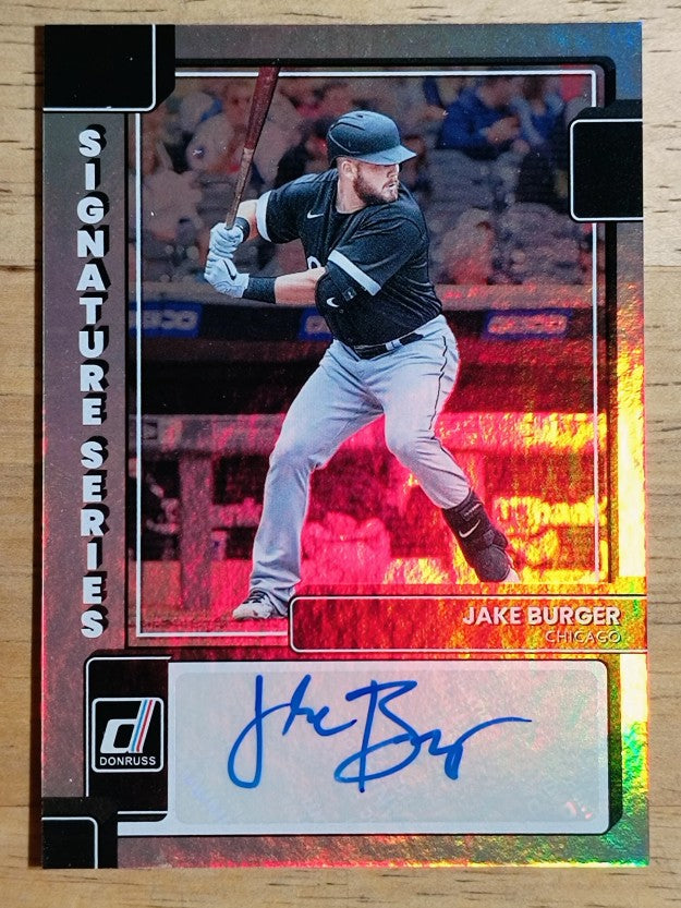 2022 Donruss Signature Series #33 Jake Burger