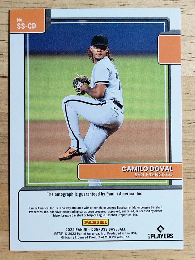 2022 Donruss Signature Series #45 Camilo Doval