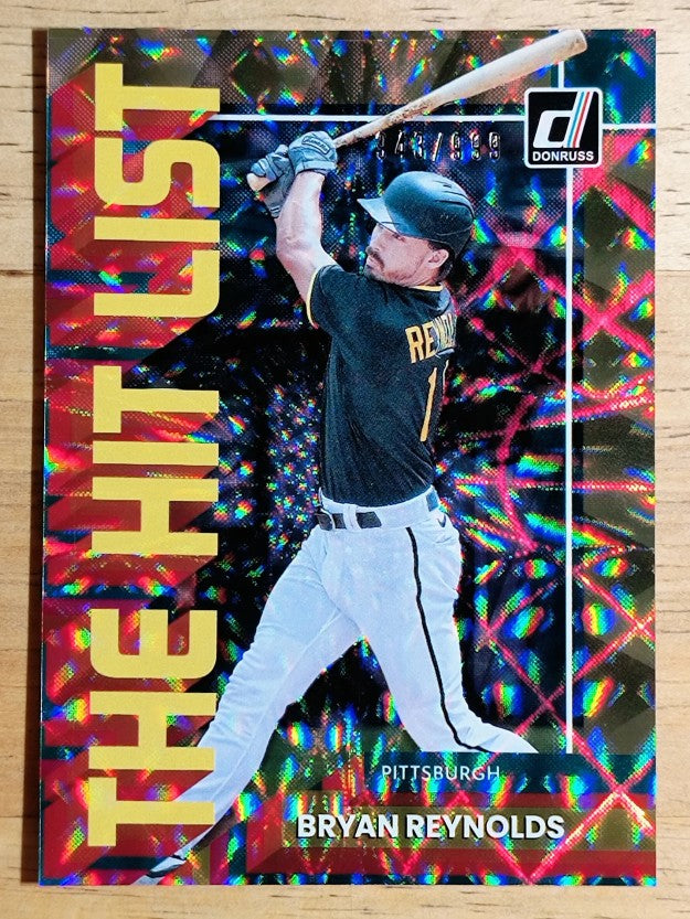 2022 Donruss The Hit List #4 Bryan Reynolds